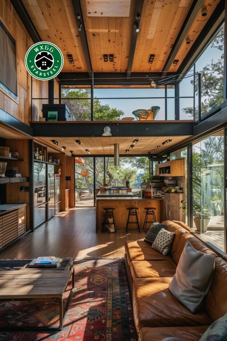 Retrofit high-end container houses