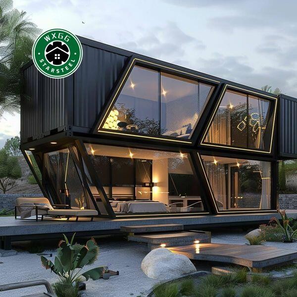 Retrofit high-end container houses