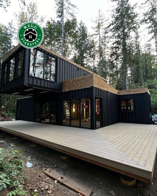 Retrofit high-end container houses