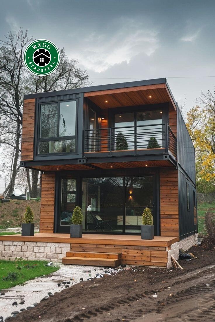 Retrofit high-end container houses
