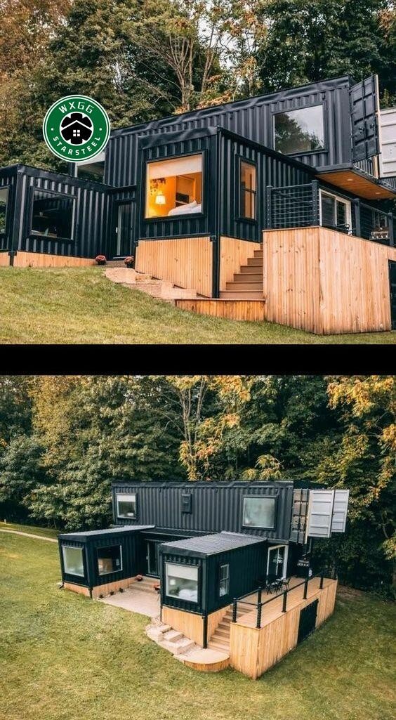 Retrofit high-end container houses
