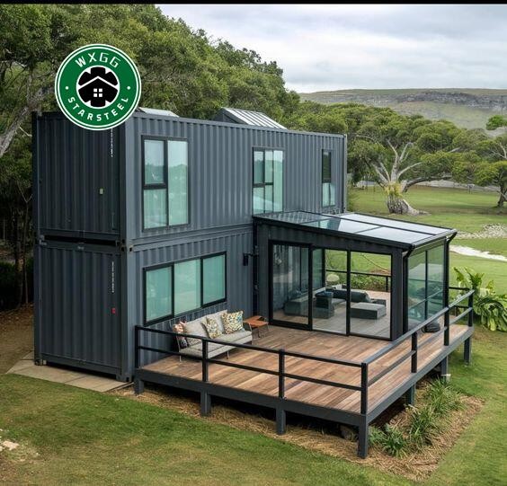 Retrofit high-end container houses