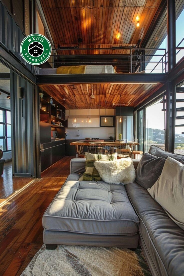 Retrofit high-end container houses