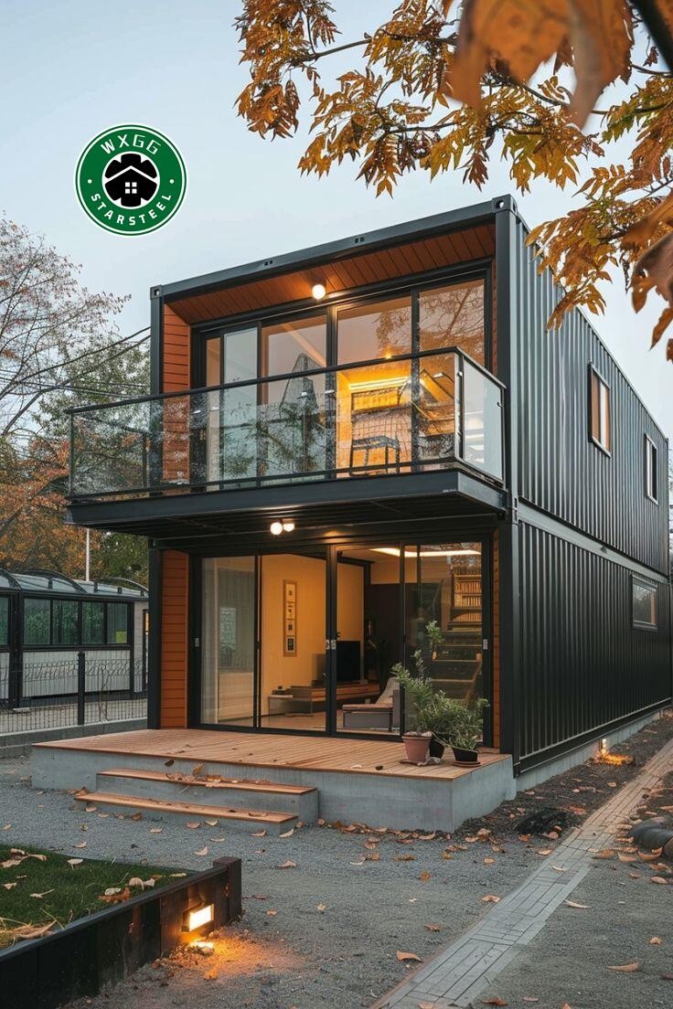 Retrofit high-end container houses