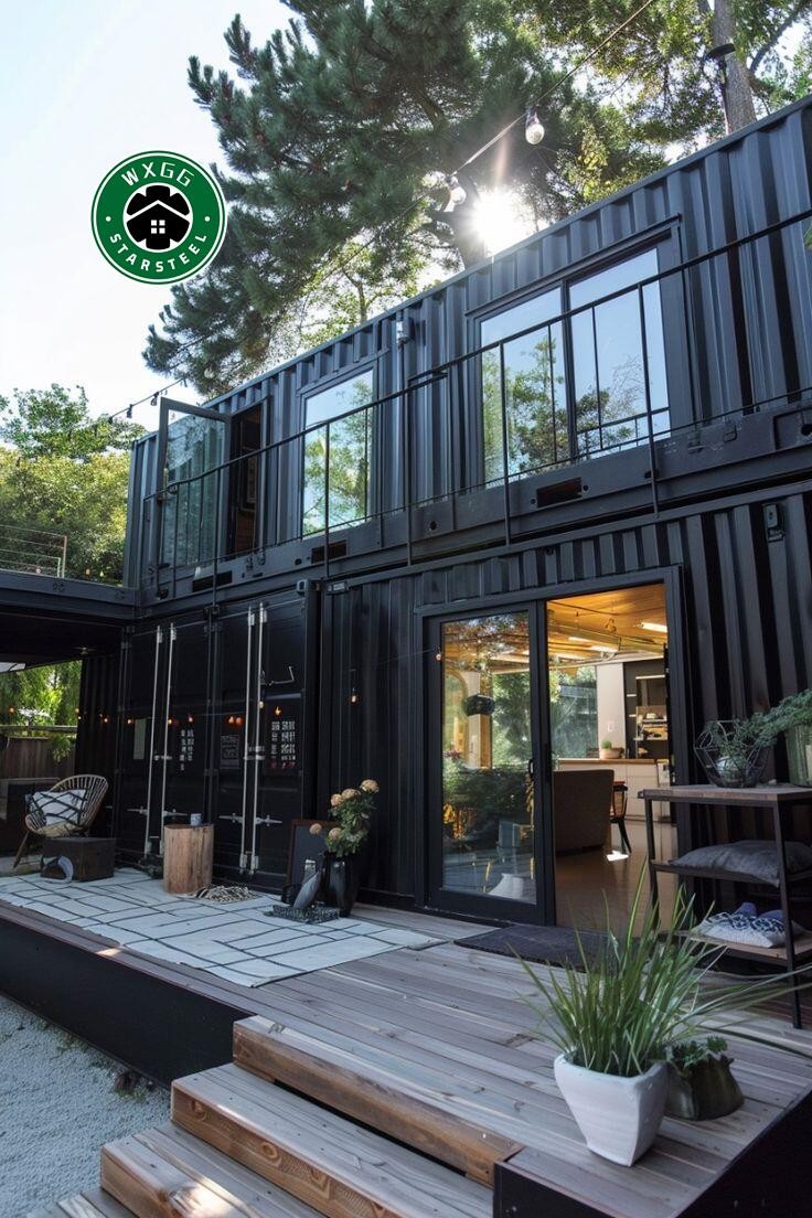 Retrofit high-end container houses