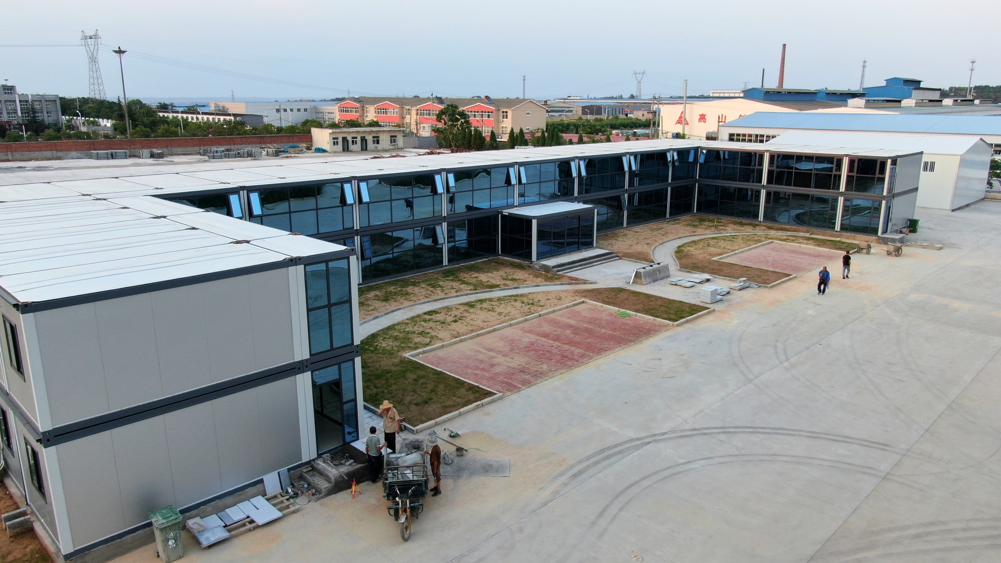 Prefabricated container houses