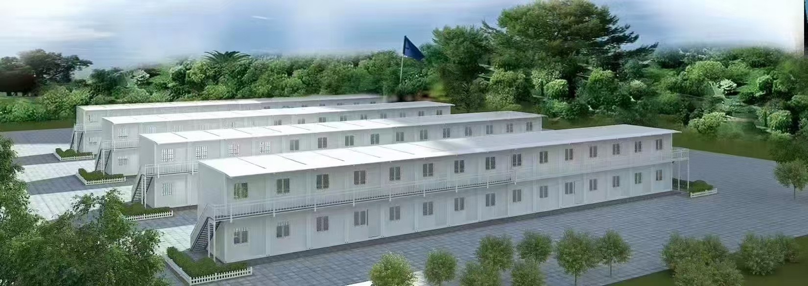 Prefabricated container houses