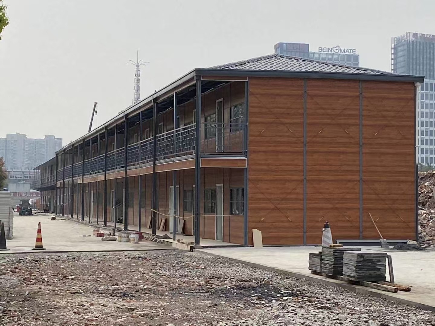 Prefabricated container houses