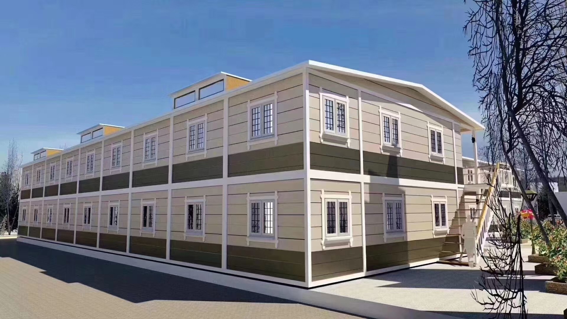 Prefabricated container houses