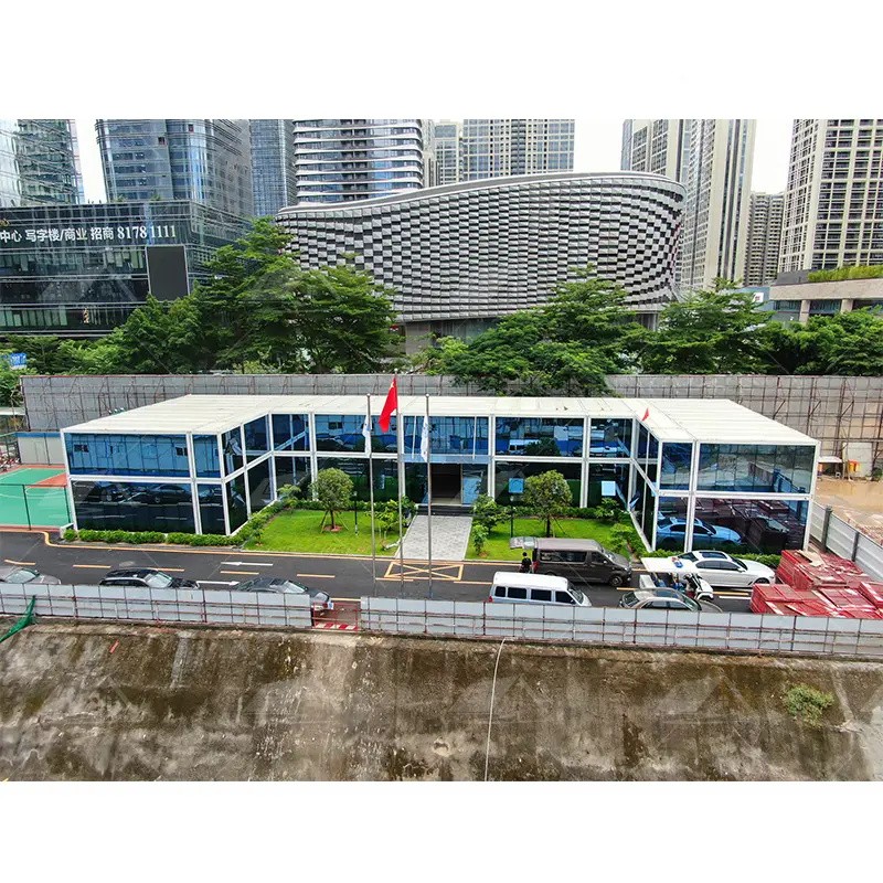 Prefabricated container houses