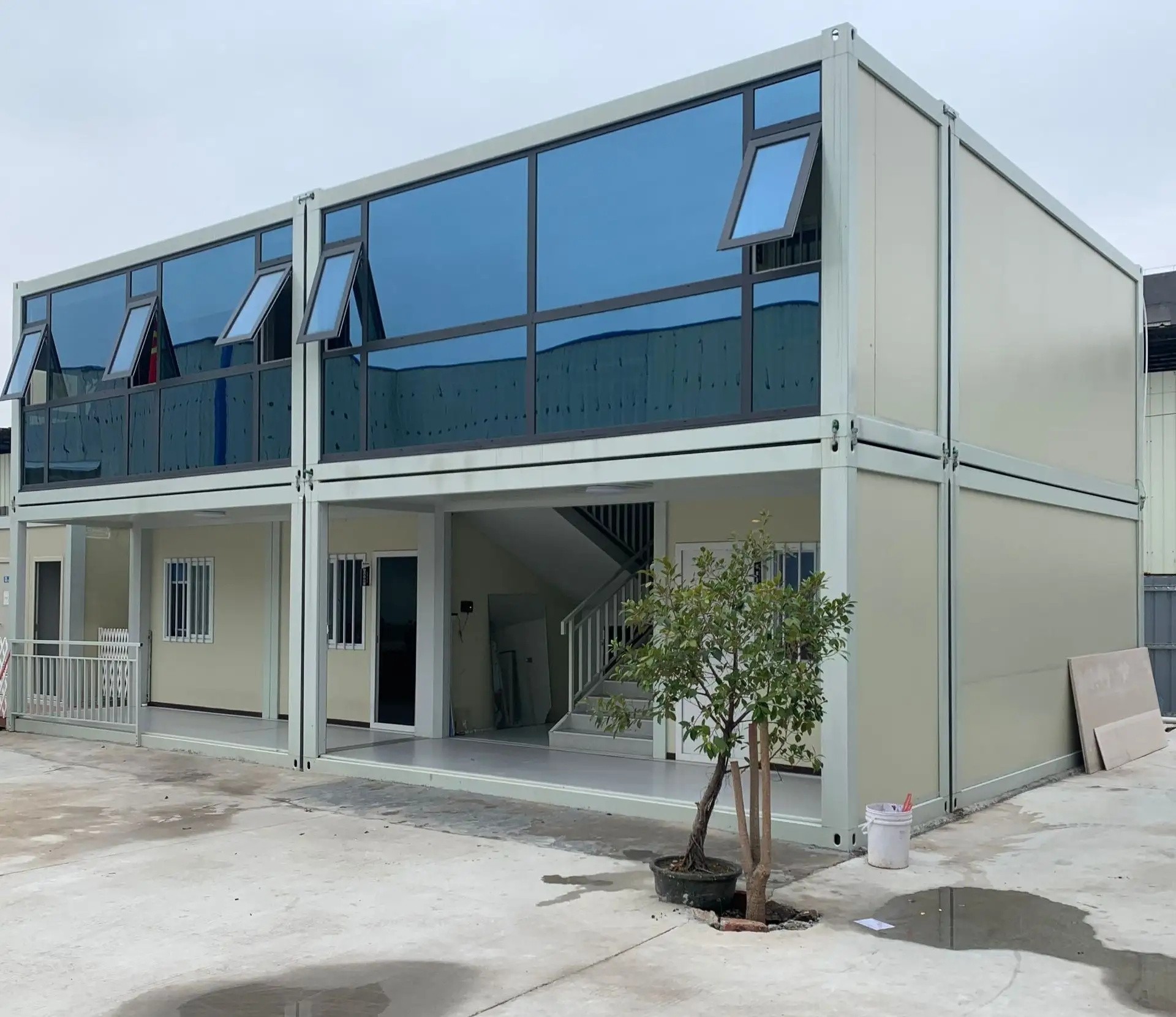 Prefabricated container houses