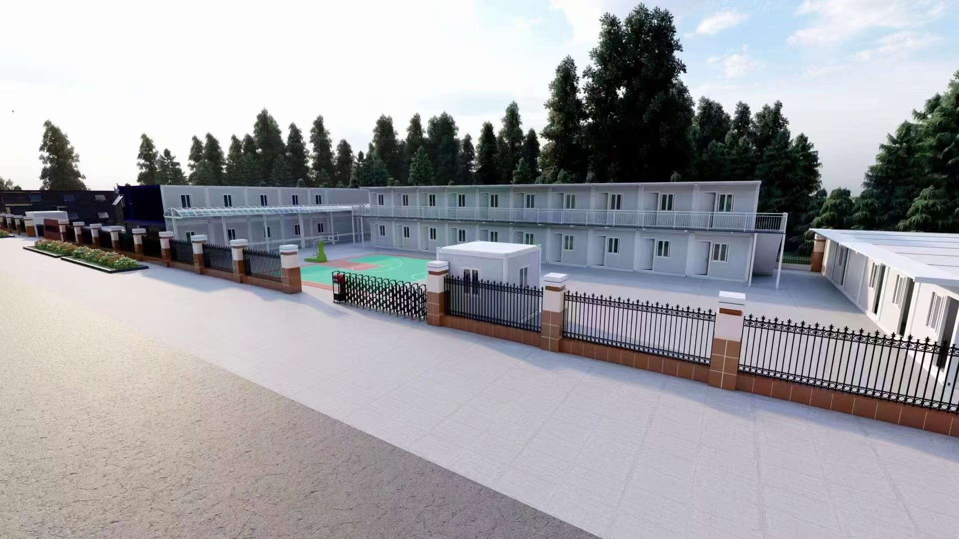 Prefabricated container houses