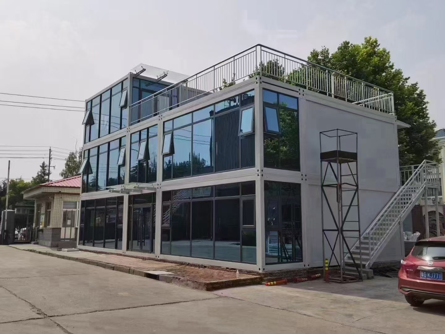 Prefabricated container houses