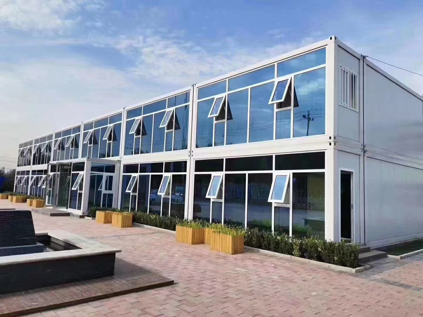Prefabricated container houses