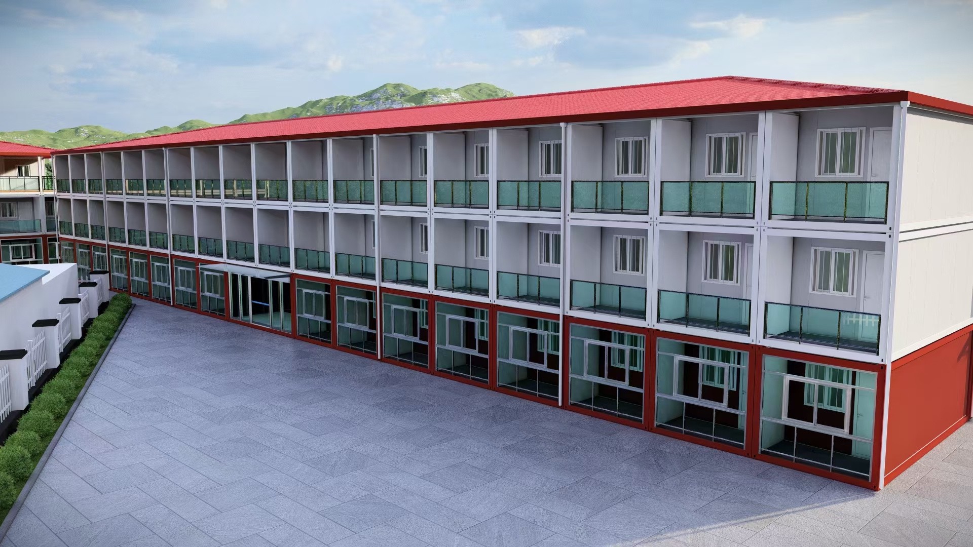 Prefabricated container houses