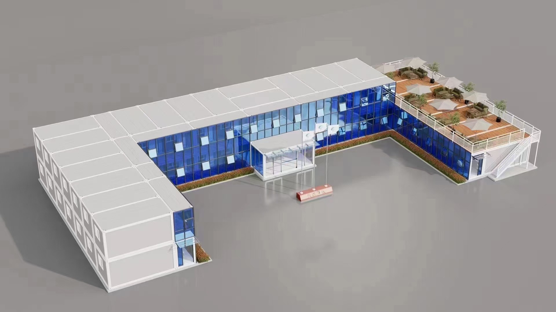 Prefabricated container houses