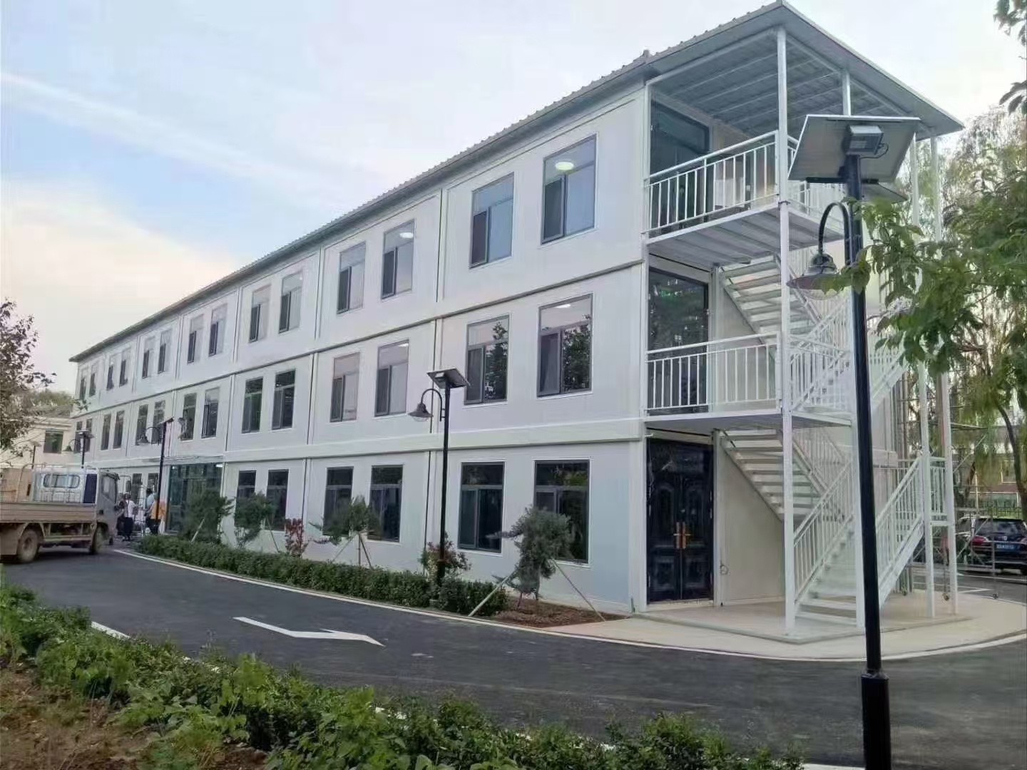 Prefabricated container houses
