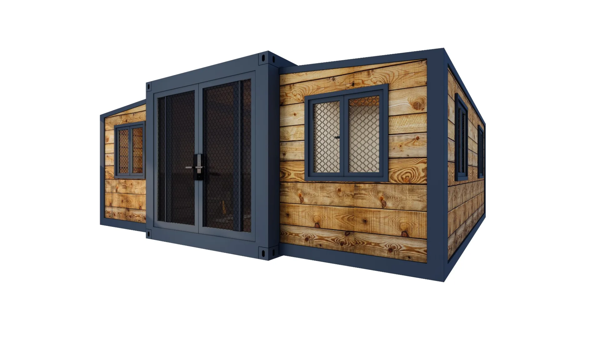 ANTENG single storey expandable container house exterior reference